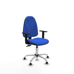 Piqueras y Crespo B1D05RT - Bureaustoel - Hoogteverstelbaar met armleuning - Blauw