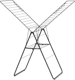 Brabantia HangOn Droogrek - Inklapbaar - 25m droogruimte - Matt Black