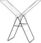 Brabantia HangOn Droogrek - Inklapbaar - 25m droogruimte - Matt Black
