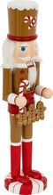 Fééric Lights and Christmas Kerstdecoratie Gingerbread notenkraker - Ø10xH38cm - Multi
