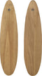 J-Line hanger Surfplank Paulownia - hout - mix - 2 stuks