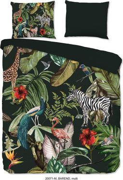 Pure Dekbedovertrek "jungle print" - Multi - (140x200/220 cm) - Microfiber