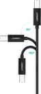 Ugreen US241 - USB-C naar USB-B kabel - 480Mb/s 2m zwart