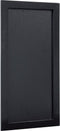 Wandkrijtbord Woody - 20x40 - zwart