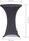 vidaXL - Tafelhoes - stretch - 4 - st - 70 - cm - antraciet