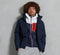 Superdry Evolution Puffer - Heren Jas - Regular fit met fleece - Navy