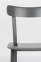 Zuiver Friday Stapelbare Tuinstoel - Set Van 2 - Mat Grijs Aluminium