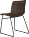 PoleWolf - Ripple stoel - Velvet - Espresso