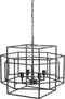 Light & Living Hanglamp 4L 69x64x56 cm DALISIA mat zwart