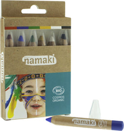 Namaki Schminkset – Thema schmink stiften – Make up Kinderen – Face Paint pallete – Rainbow – 6 kleuren