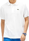 Lacoste Classic Piqué Sportpolo casual - Maat XS - Mannen - wit