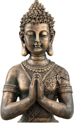 PTMD Lerry Decoratief Standbeeld - 21 x 14 x 35 cm - Poly - Brons