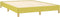 vidaXL - Bedframe - zonder - matras - 140x190 - cm - stof - groen