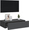vidaXL - Tv-meubel - met - LED-verlichting - 60x35x15,5 - cm - grijs