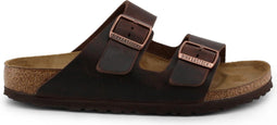 Birkenstock Arizona FL Narrow - Unisex Slippers - Anatomisch voetbed - Habana - Maat 42