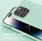 Selencia Hoesje Geschikt voor iPhone 14 Pro Hoesje Met Koord - Selencia Siliconen hoesje met afneembaar koord - Turquoise