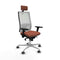 Bureaustoel Piqueras y Crespo 3D086G2 Bruin
