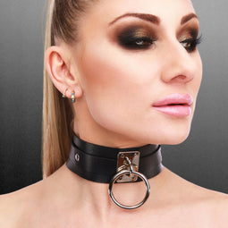 O-Ring Collar – Black/Silver