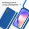 imoshion Hoesje Geschikt voor Samsung Galaxy A54 (5G) Hoesje Met Koord - imoshion Siliconen hoesje met koord - Blauw