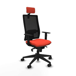 Bureaustoel Piqueras y Crespo 1D066N2 Donker oranje