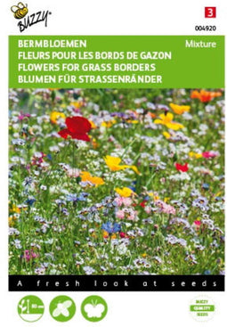 5 stuks - Buzzy - Mengsel voor grasranden Tuinplus