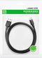 Ugreen US287 - USB - USB Type C Quick Charge 3.0 3A 0,25m zwart