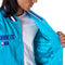 New Era - Charlotte Hornets - NBA Satin Turquoise Bomber Jacket