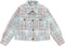 Little Pieces LPHINA SHORT JACKET - Meisjes Jas - Ruiten - Maat 146