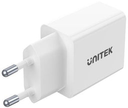 Unitek P1113A-EU - Oplader - 12W 2x USB type-A 5V 2,4A - Wit