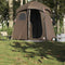 vidaXL - Douchetent - 2-persoons - waterdicht - bruin