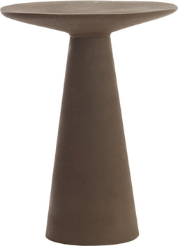 Light & Living Bijzettafel Abala - 45cm - Mat Donkerbruin