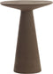 Light & Living Bijzettafel Abala - 45cm - Mat Donkerbruin