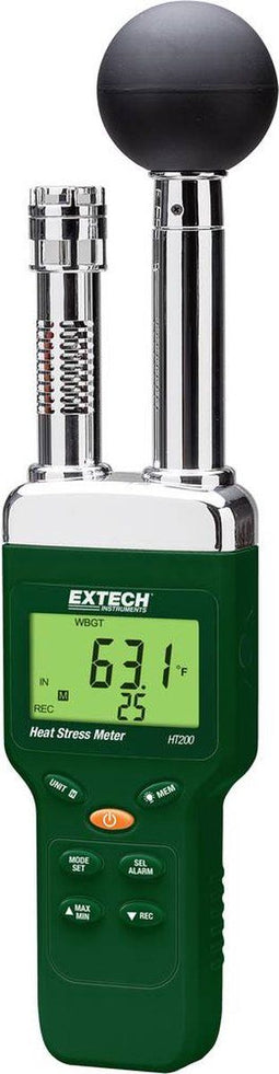 Extech HT200 - WBGT - hittestressmeter