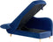MERI II - Chaise longue - Blauw - Linkerzijde - Fluweel