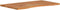 vidaXL - Bureaublad - rechthoekig - 100x50x2,5 - cm - massief - acaciahout