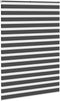 vidaXL - Zebra - rolgordijn - 155x200 - cm - stofbreedte - 150,9 - cm - zwart