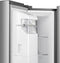 Hisense RS818N4TIC - Side-by-Side Koel-Vriescombinatie - Water-/IJsdispenser - Zwart