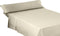 Set beddengoed Alexandra House Living Crème Bed van 90 3 Onderdelen