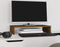 vidaXL - Monitorstandaard - 50x27x10 - cm - massief - grenenhout - honingbruin