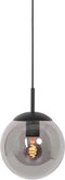 Steinhauer Bollique - hanglamp - rookkleurige glazen kap Ø 30cm - E27 - 3498ZW