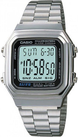 Casio - Horloge - Herenhorloge - Vrouwenhorloge - Digitaal - A178WA-1ADF