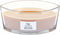 WoodWick Heartwick Flame Ellipse Geurkaars - Vanilla & Sea Salt - 50 branduren