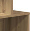 vidaXL - Nachtkastjes - 2 - st - 35x35x55cm - bewerkt - hout - artisanaal - eikenkleur