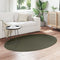 vidaXL - Vloerkleed - 'HUARTE'Bosgroen - 120x170 - cm - Ovaal