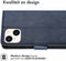 iMoshion Hoesje Geschikt voor iPhone 14 Hoesje Met Pasjeshouder - iMoshion Luxe Bookcase - Donkerblauw