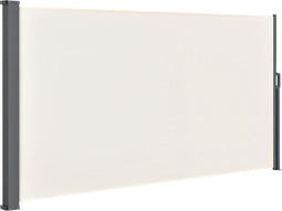 Zijluifel Dubai - Uittrekbaar zonnescherm - 300 x 200 cm - Beige
