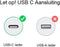USB C naar 8-pins kabel geschikt voor iPhone - Oplader kabel - Kabel geschikt voor lightning - 3-PACK
