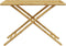 vidaXL - Tuintafel - inklapbaar - 110x55x75 - cm - bamboe