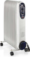 Nedis HTOI30WT11 - Olieradiator - 3 vermogensstanden - Mobiel
