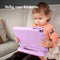 imoshion Samsung Galaxy Tab A9 - Kidsproof Tablethoes - Schokabsorberend met Handvat - Lila